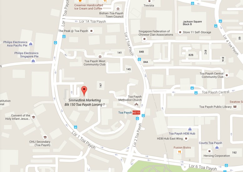 Google Map of SML Location